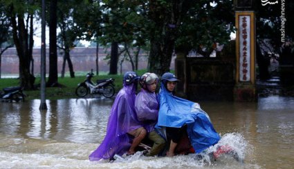 طوفان دامری در ویتنام پیش از آغاز نشست سران آسیا و اقیانوس آرام