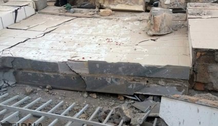 امداد رسانی به مصدومان زلزله در قصرشیرین