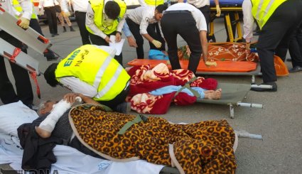 انتقال مجروحین زلزله کرمانشاه به تهران + تصاویر
