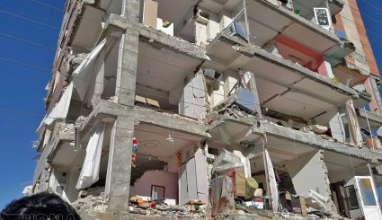 زلزله کرمانشاه / خسارات وارده به مسکن مهر سرپل ذهاب + تصاویر