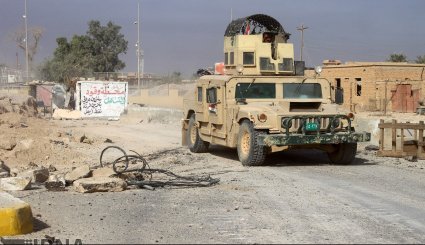 تصرف آخرین سنگر داعش در«راوا»توسط نظامیان عراقی + تصاویر