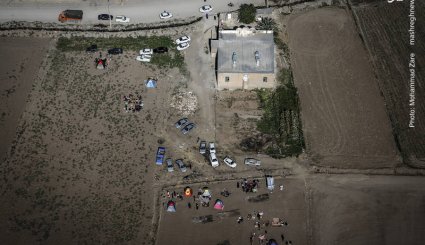 تصاویر جدید از مناطق زلزله زده کرمانشاه
