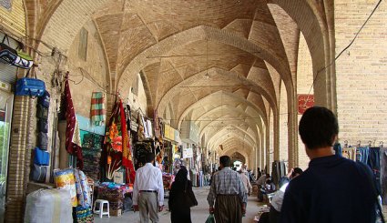 سوق الوكيل في مدينة شيراز الايرانية