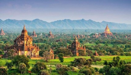 مدينة باغان الأثرية العجيبة في ميانمار