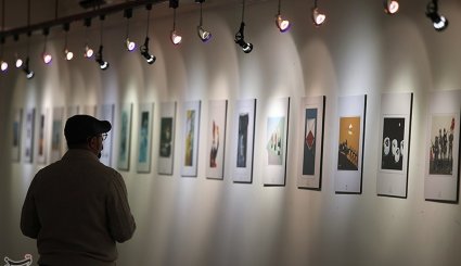 افتتاح نمایشگاه یازدهمین دوسالانه بین المللی کاریکاتور تهران