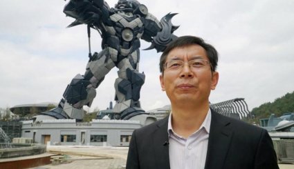  ربات‌های غول‌پیکر در پارک علمی تخیلی چین
