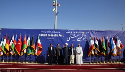 تصاویر/ مراسم افتتاح فاز نخست بندر شهید بهشتی چابهار