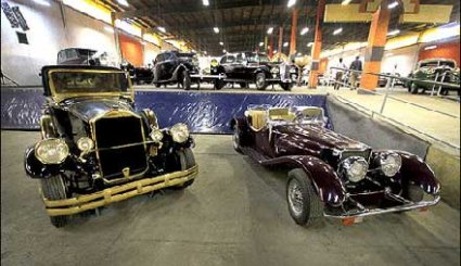 متحف السيارات القديمة في مدينة تبريز الايرانية 
