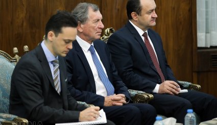 دیدار وزیر اقتصاد مجارستان با جهانگیری