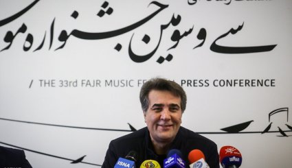 نشست رسانه ای سی و سومین جشنواره موسیقی فجر
