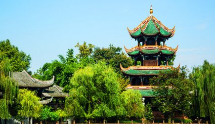 السياحية في مدينة تشنغدو الصينية