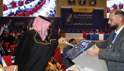 تصاویر/ برگزاری اولین و بزرگترین کنگره حزبی در تاریخ عراق
