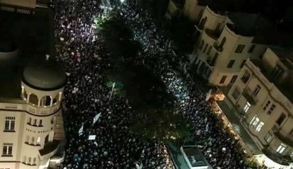 تظاهرات گسترده علیه نتانیاهو در تل‌آویو