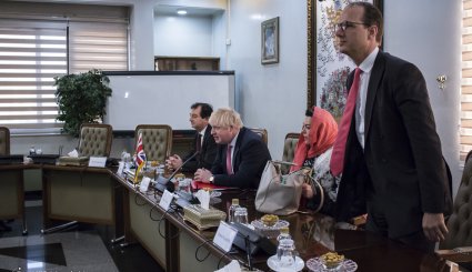 دیدار وزیر خارجه انگلیس با رییس سازمان انرژی اتمی
