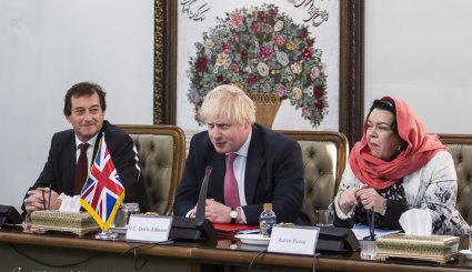 دیدار وزیر خارجه انگلیس با رییس سازمان انرژی اتمی
