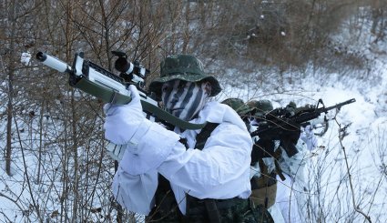  تمرین نظامی تفنگداران آمریکایی در کره جنوبی
