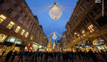 تصاویر/ چراغانی کریسمس در اروپا