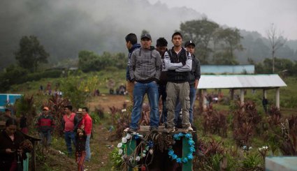 تشییع کشته شدگان جنگ داخلی گواتمالا

