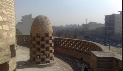 برج الحمامة في مدينة اصفهان