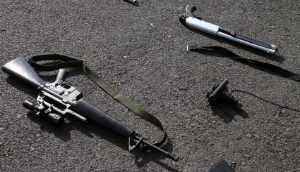 ضبط كميات كبيرة من الأسلحة والذخيرة متجهة لإرهابيي “النصرة” بالغوطة 