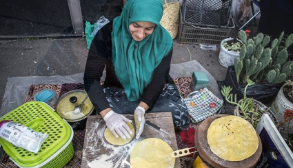 سوق الاحد في مدينة خمام بمحافظة كيلان شمال ايران