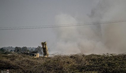 شلیک موشک از سامانه پدافند هوایی صیاد-۲ + عکس