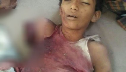 جنایت جدید آل سعود در یمن/ شهادت 6 غیرنظامی + تصاویر 
