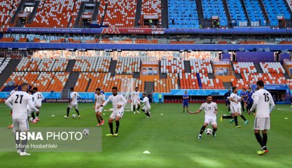 تصاویر آخرین تمرین تیم ملی پیش از مصاف بزرگ با پرتغال

