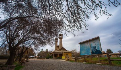 المسجد الخشبي في ضاحية نيسابور 