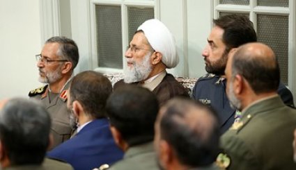 گزارش تصویری | دیدار فرماندهان ارشد ارتش با رهبر معظم انقلاب اسلامی
