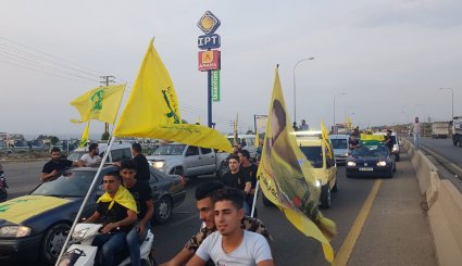 انطلاق مسيرات مؤيدة للسيد نصرالله في لبنان