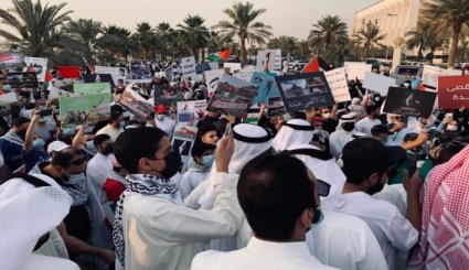 فيديو/اعتصام وحملة إغاثية.. تضامن كويتي مع الفلسطينيين