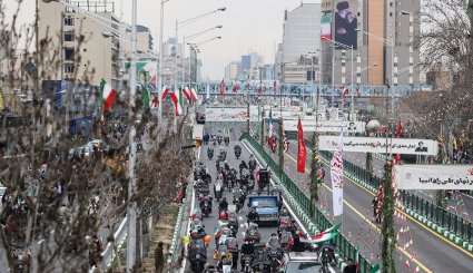 تصاویر راهپیمایی ۲۲ بهمن در تهران 