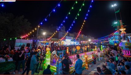 شاهد.. توهج کربلاء المقدسة بذکرى میلاد الامام المهدی(عج)