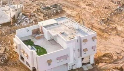 شاهد/الكشف عن سر المنزل الذي بقى صامداً في اعصار ليبيا