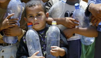 لا مياه صالحة للشرب في غزة..