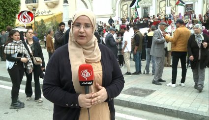 الحراك الطلابي العالمي الداعم لغزة يصل الی الجامعات التونسية
