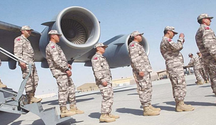 پنجمین گروه از نظامیان ترک وارد قطر شدند