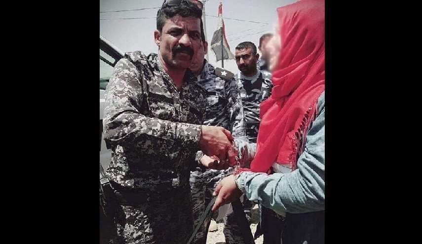 ماجرای بازداشت خانم وزیر داعشی در جنوب کرکوک+ تصاویر