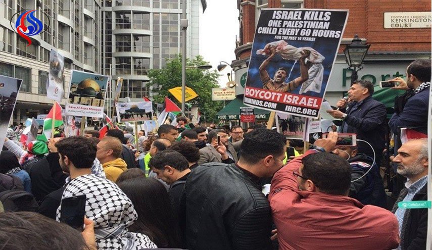 تظاهرات ضد اسرائیلی مسلمانان، یهودیان و مسیحیان در واشنگتن
