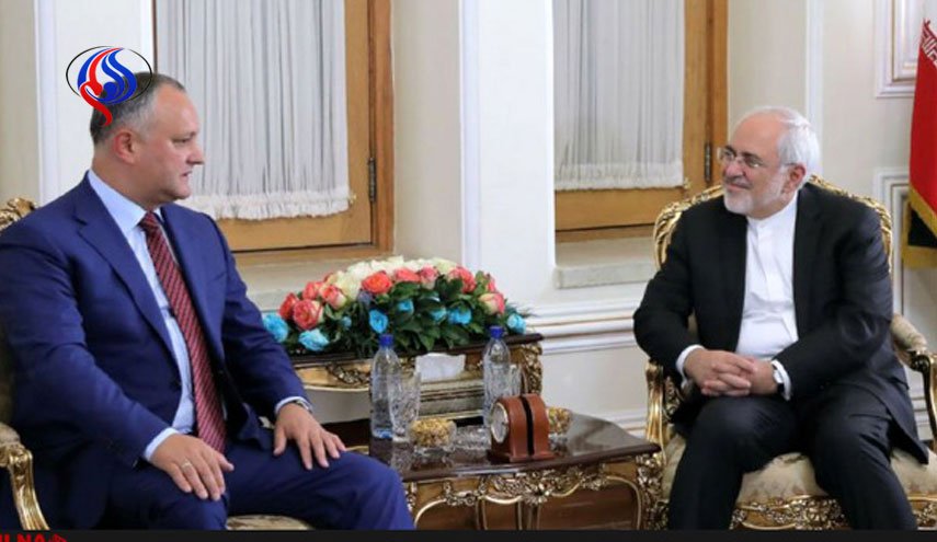 رئیس‌جمهور مولداوی با ظریف دیدار کرد
