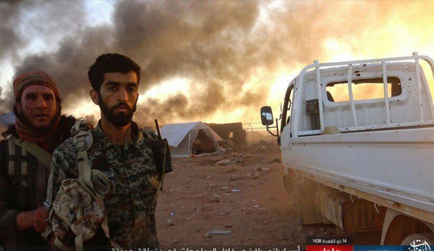 تصاویری از شهید مدافع حرم که در اسارت داعش بود