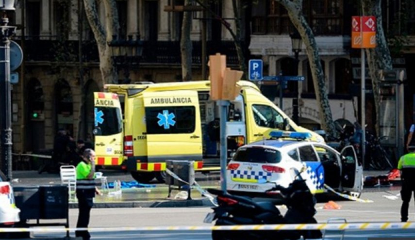 حادثه دوم در بارسلون.. خودرو دو پلیس را زیر گرفت