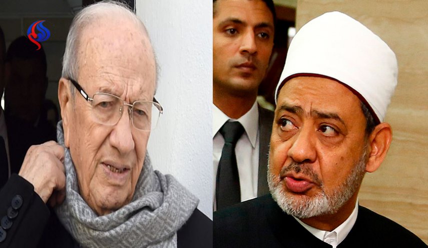 انتقاد شیخ الازهر از رئیس جمهوری تونس درباره تساوی حقوق زن و مرد