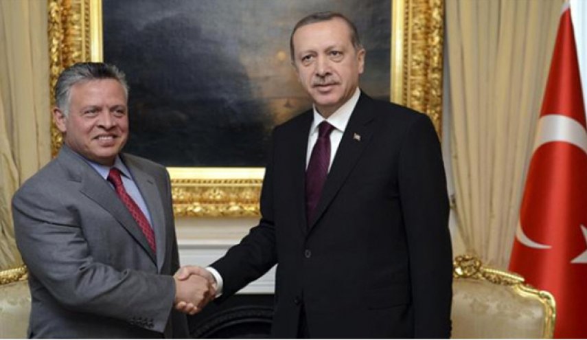 اردوغان وارد اردن شد

