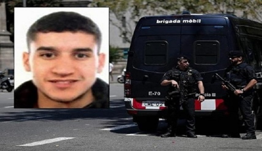 عامل حمله تروریستی بارسلون کشته شد

