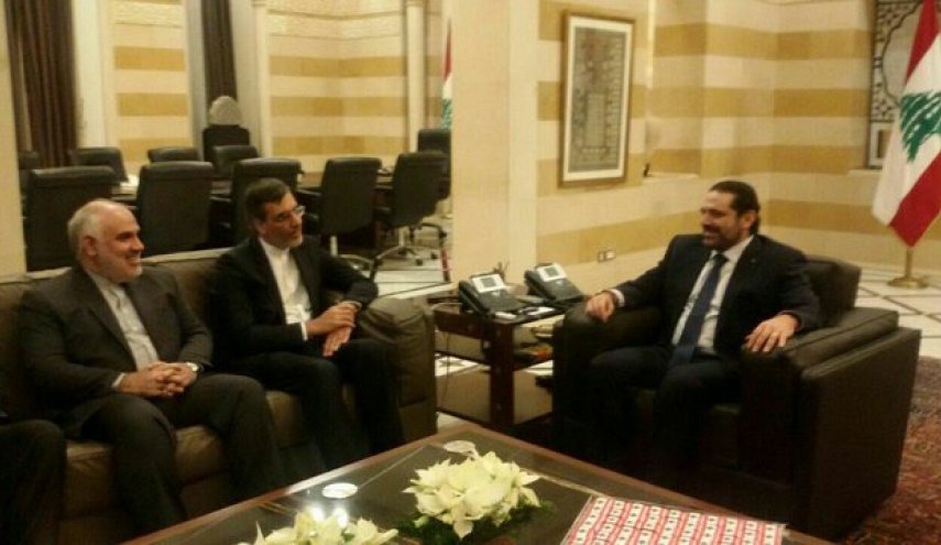 دیدار جابری انصاری با نخست وزیر لبنان