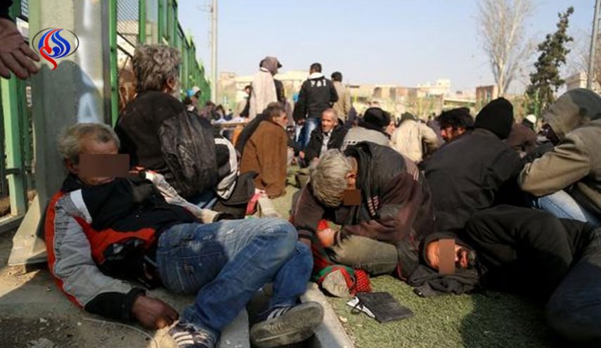 معتادان تهرانی روزی «یک تُن» مواد می‌کشند!