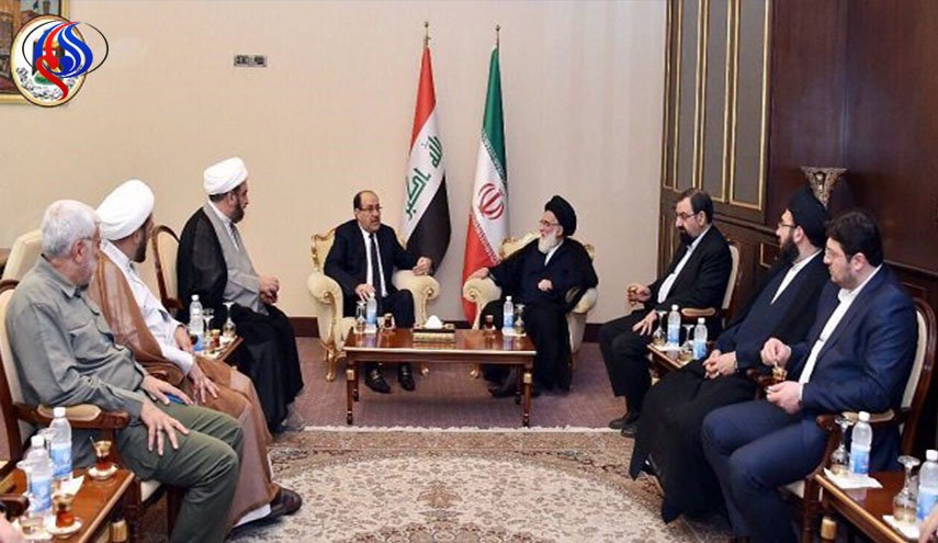 رئیس مجمع تشخیص مصلحت نظام با نوری المالکی دیدار کرد