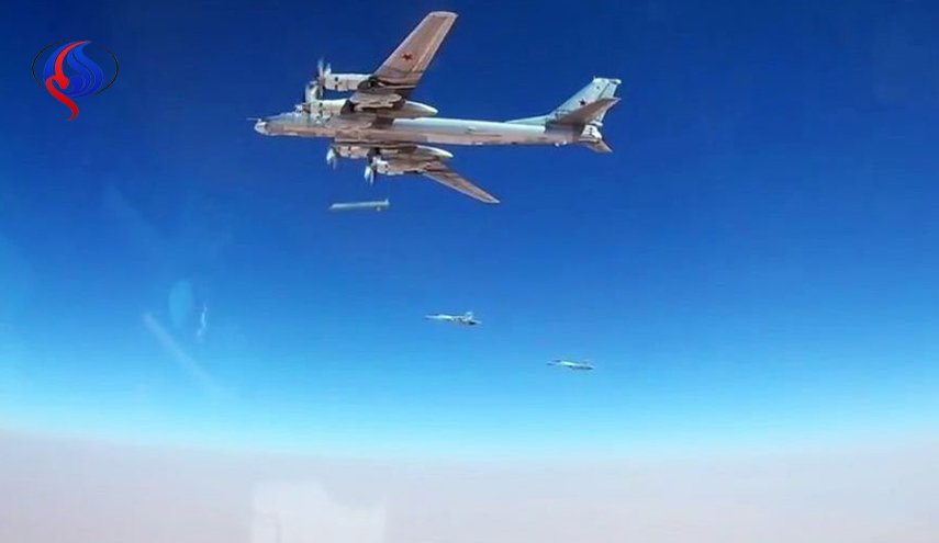 حمله هوایی روسیه به مواضع داعش در دیرالزور